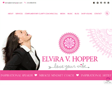 Tablet Screenshot of elvirahopper.com